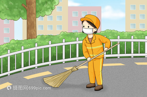 掃地的清潔工 城市背后的無聲守護者